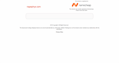 Desktop Screenshot of napephys.com